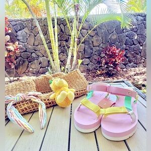 SCL x Target pastel sandals